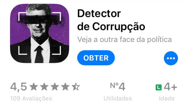 📷 Telas do app Detector de Ficha de Político | Reprodução